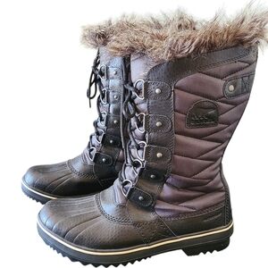 Sorel Torfino II Fur-Trimmed Winter Boots 8